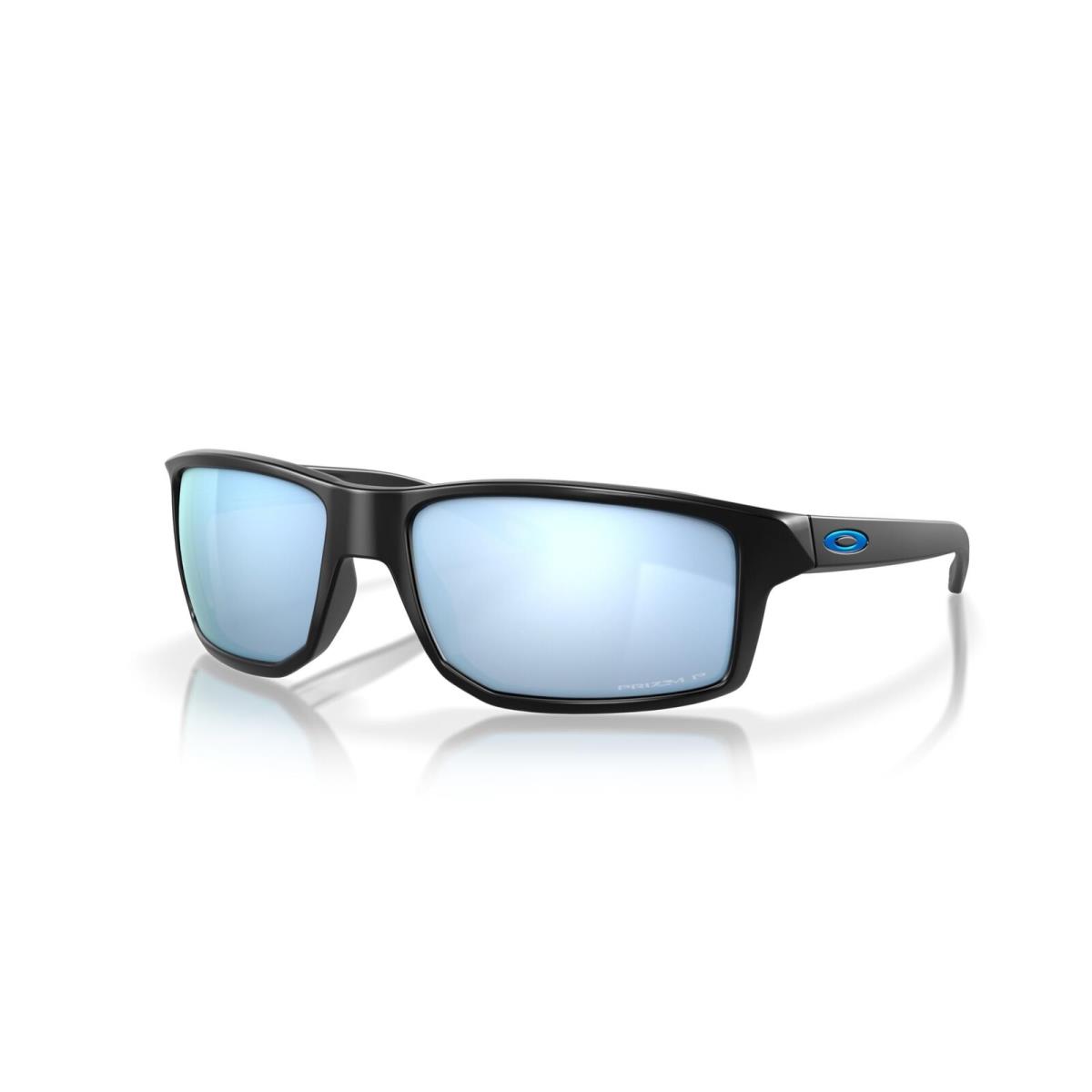 Oakley Men`s Oo9449 Gibston Square Sunglasses - Frame: Matte Black, Lens: Matte Black/Prizm Deep Water Polarized