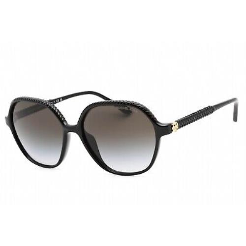 Michael Kors MK2186U 30058G Sunglasses Black Frame Grey Gradient Lenses 58mm