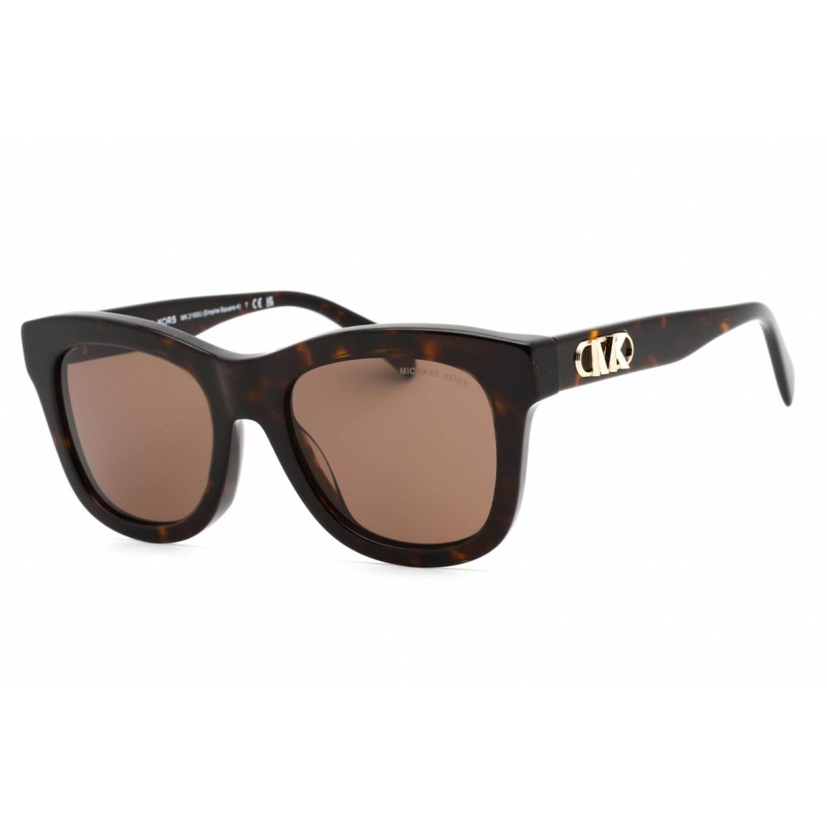 Michael Kors Women`s Sunglasses Dark Havana Frame Brown Lens 0MK2193U 300673