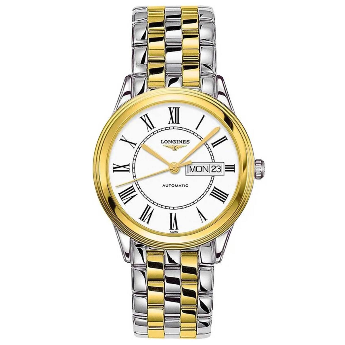 Longines Men`s Watch Flagship Automatic Two Tone Stainless Bracelet L48993217