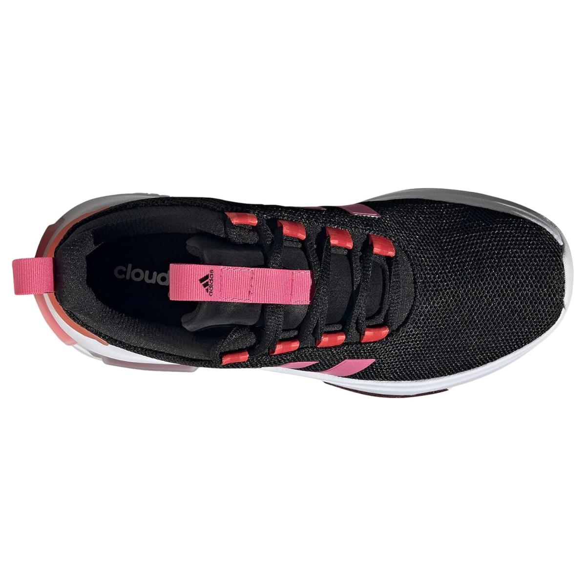 Woman`s Sneakers Athletic Shoes Adidas Running Racer TR23 - Black/Pink Fusion/Shadow Red