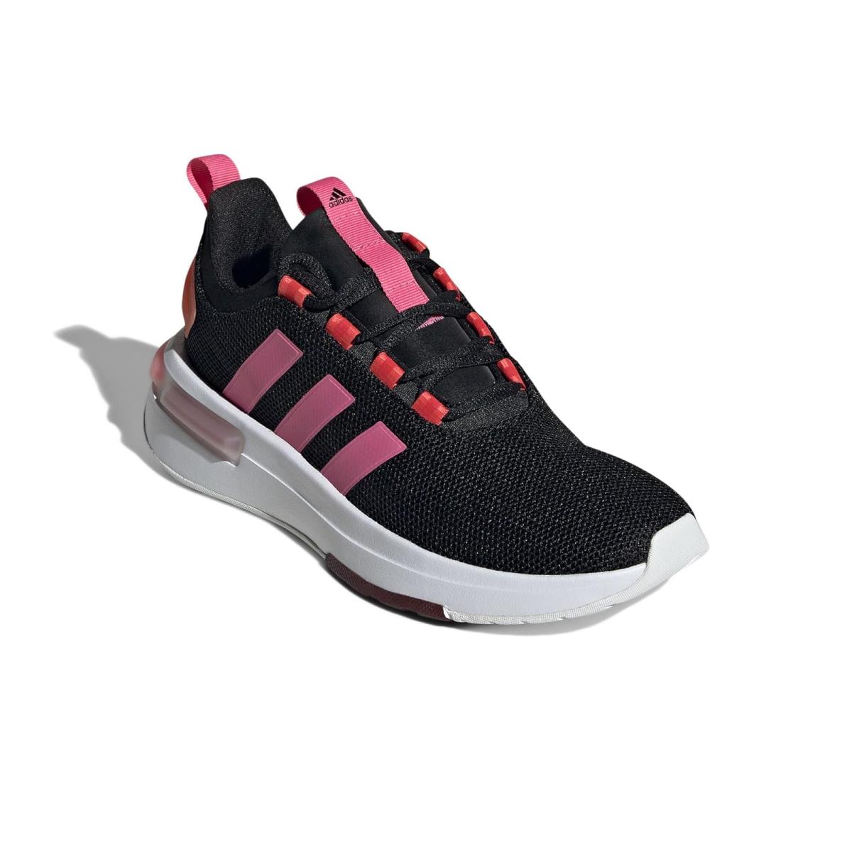 Woman`s Sneakers Athletic Shoes Adidas Running Racer TR23 Black/Pink Fusion/Shadow Red