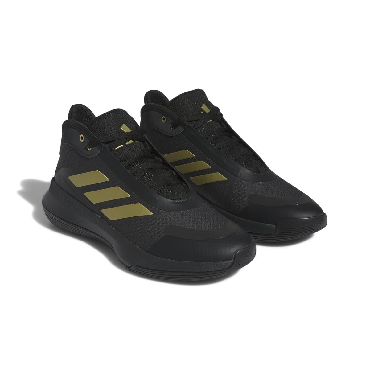 Unisex Sneakers Athletic Shoes Adidas Bounce Legends Carbon/Gold Metallic/Core Black