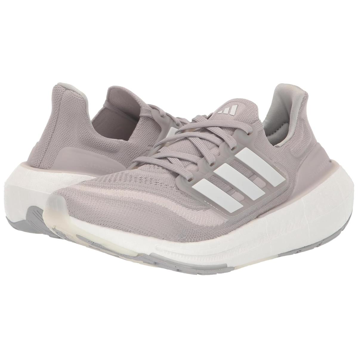 Woman`s Sneakers Athletic Shoes Adidas Running Ultraboost Light - Grey Two/Footwear White/Grey One