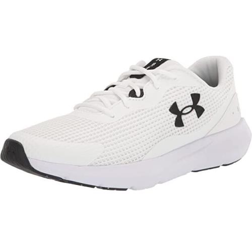 Under Armour Men`s Surge 3 Running Shoes White/black Select Size