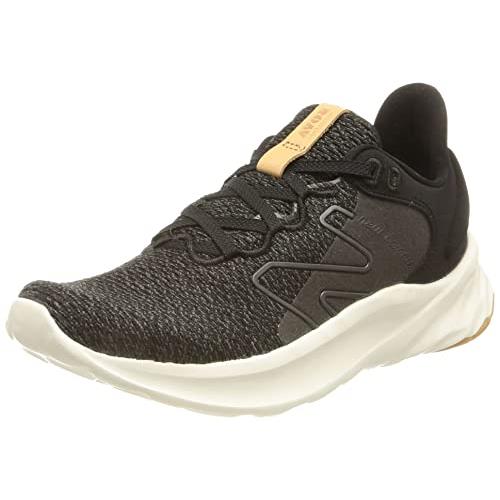 New Balance Women`s Fresh Foam Roav V2 Sneaker Black/Sea Salt