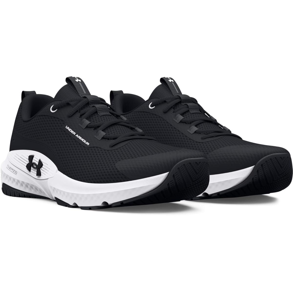 Woman`s Sneakers Athletic Shoes Under Armour Dynamic Select Black/White/Black