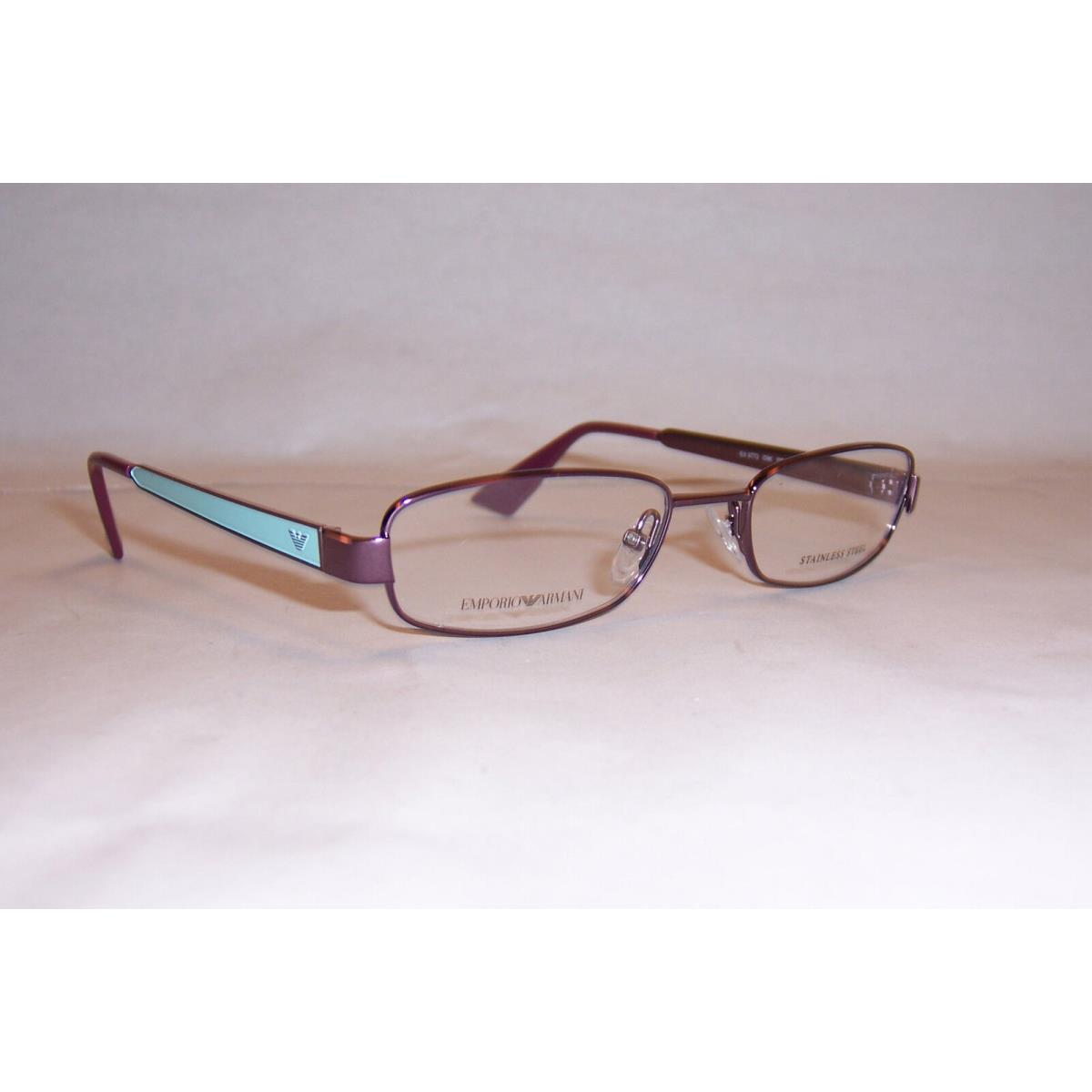 Emporio Armani Eyeglasses EA 9772 O9K Violet Turquoise 50mm RX