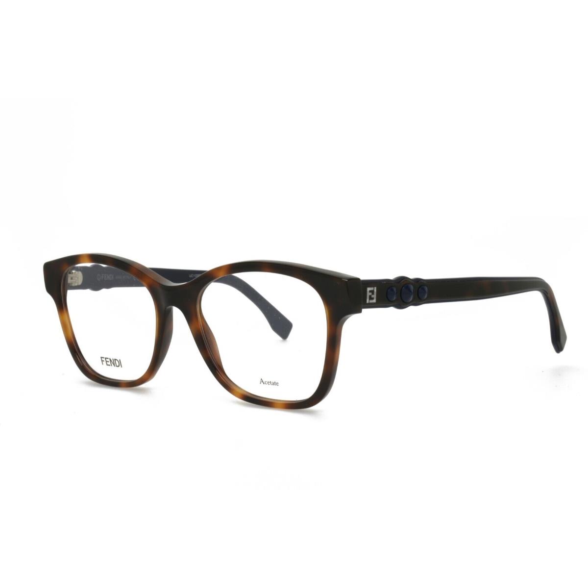 Fendi 0276 086 51-17-145 Tortoise Eyeglasses Frames