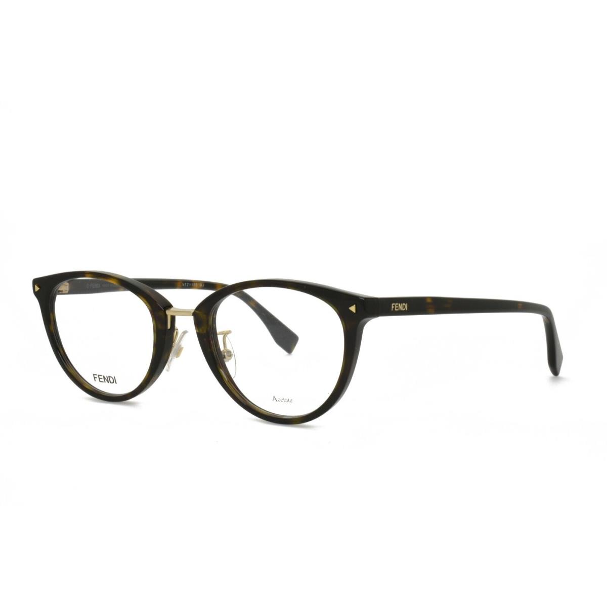 Fendi 0367G 086 50-22-140 Tortoise Eyeglasses Frames