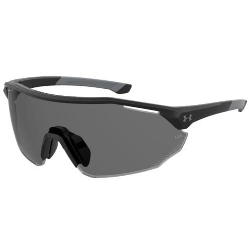 Under Armour UA0011S 003-KA Force 2 Black Frame Gray 1-Piece Lens Sunglasses