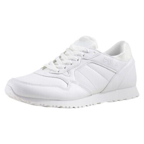 Fila Men`s Crescendo-slip-on White/white/white Sneakers Shoes