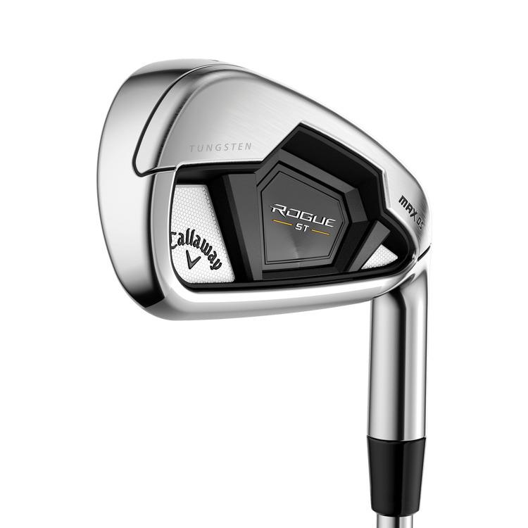 Callaway Golf Rogue ST Max OS Irons Individual Men`s RH Steel R-flex