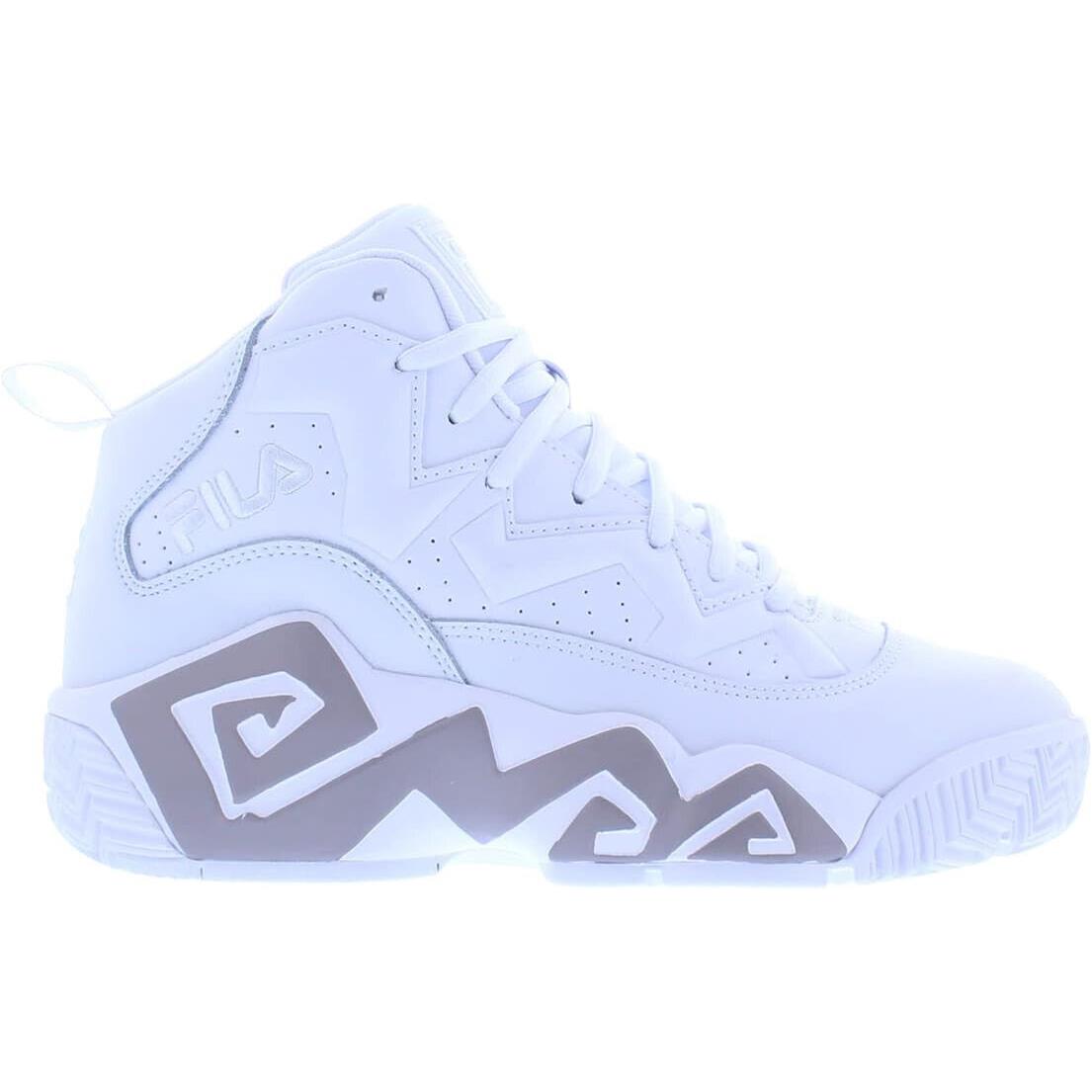 Fila Men`s MB 1BM01833-101 Basketball Shoes White Size 9.5