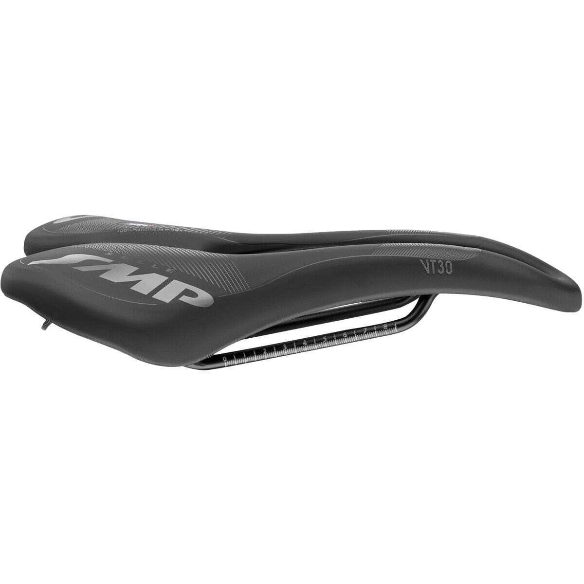 Selle Smp VT30-Gel with Carbon Rail Saddle Matte Black 155mm