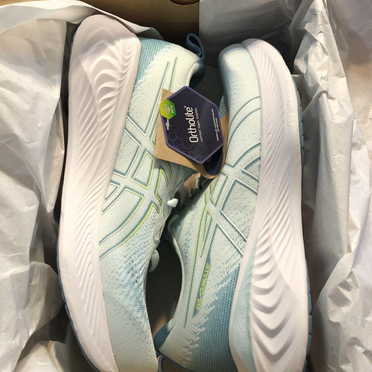 Asics Women`s Gel-cumulus 25 Running Shoes. Light Blue Soothing Sea. Size 10