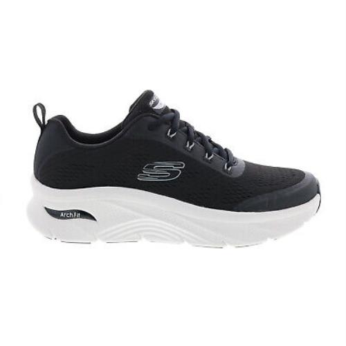 Skechers Arch Fit D`lux Sumner 232502 Mens Black Lifestyle Sneakers Shoes