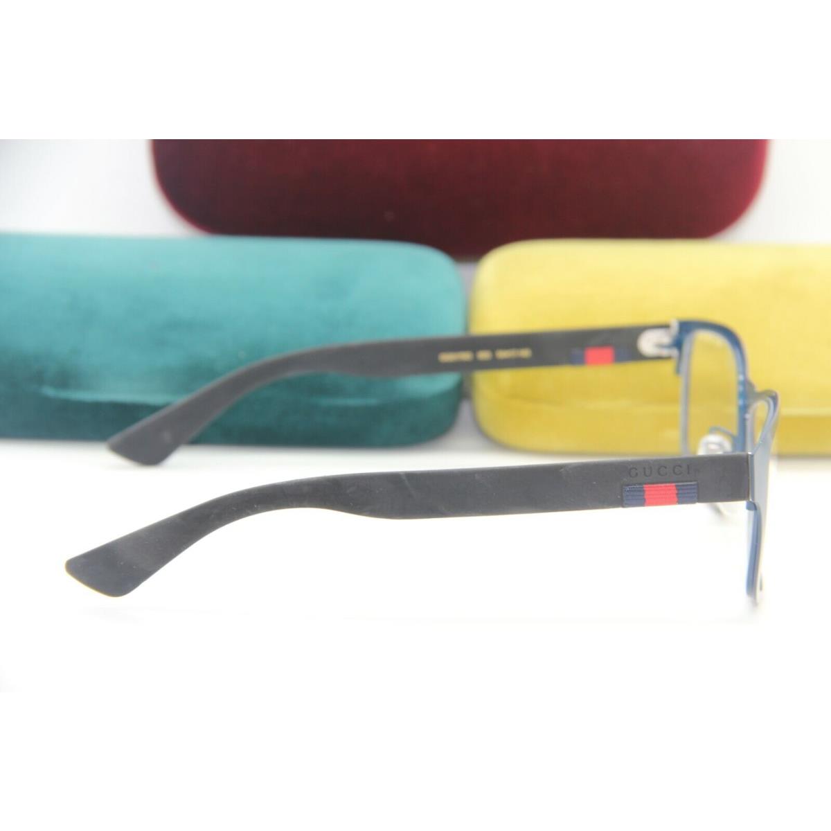 gucci eyeglasses blue frame