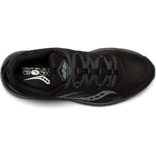 Saucony Excursion TR15 Gtx Men`s Running Shoes Black/shadow - 10M - Black/Shadow