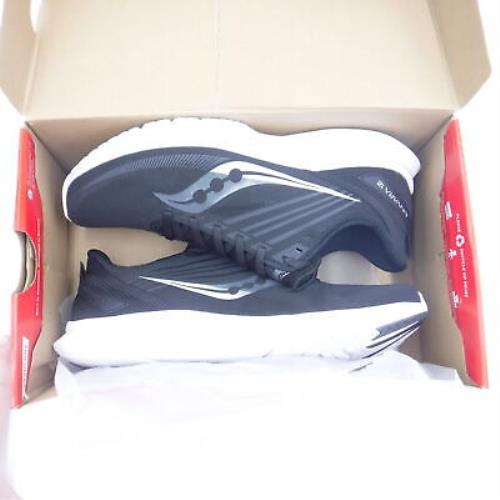 Saucony Kinvara 12 Men`s Black Silver Running Shoes S20619-45