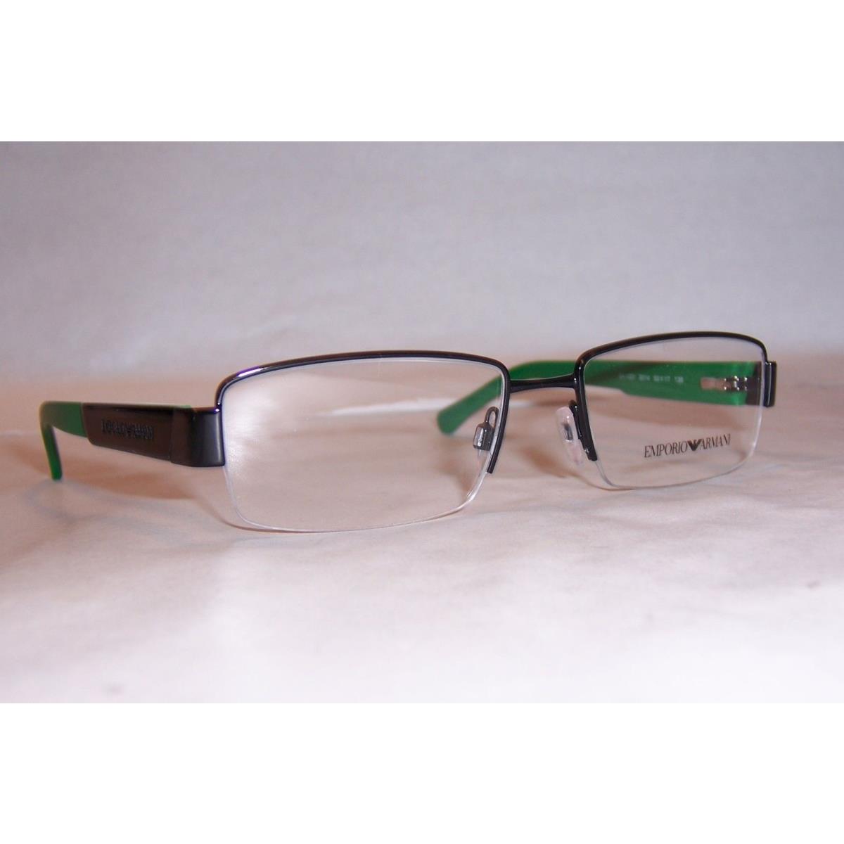 Emporio Armani Eyeglasses EA 1001 3014 Black Green 52mm RX