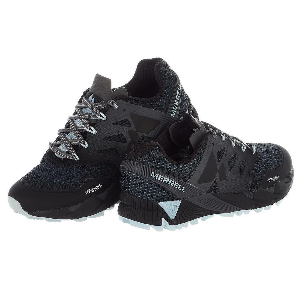 Merrell Merrel Women`s Agility Peak Flex 2 E-mesh Trail Running Sneakers Shoes Trainers - Black