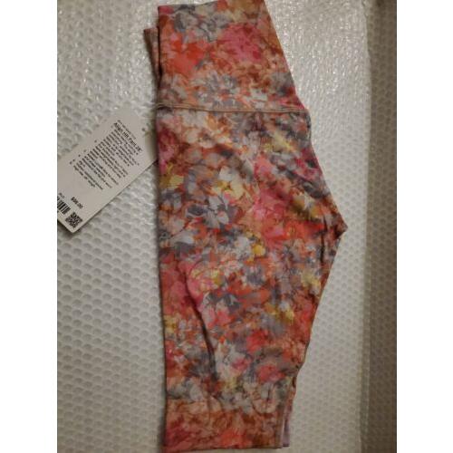 Lululemon Align Hr Pant LW5BZOS Iflo Coral Pink 28 Multicolor Size 6