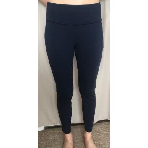Lululemon Size 10 Chasing Miles Tight 26 Blue Trnv Mid Rise Nulux Run Speed