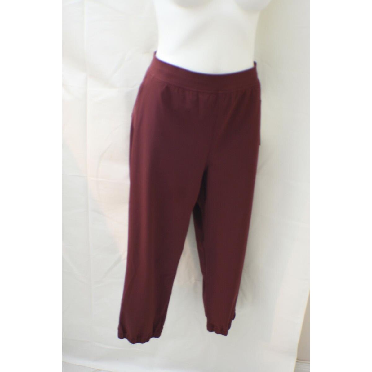 Lululemon Adapted State HR Jogger Crop Pants Wms Sz 12 High Rise 23 L Rdmr