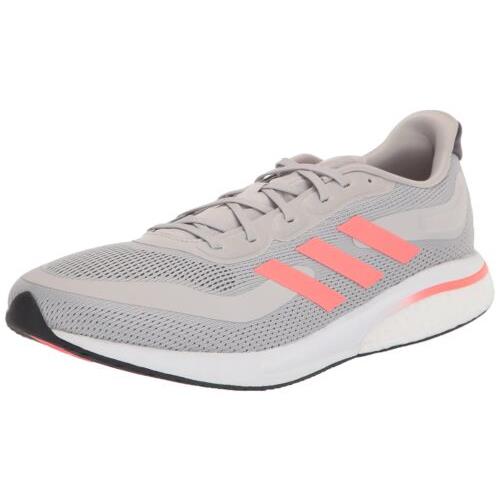 Adidas Men`s Supernova + Running Shoe Grey Two/turbo/grey Two 10.5