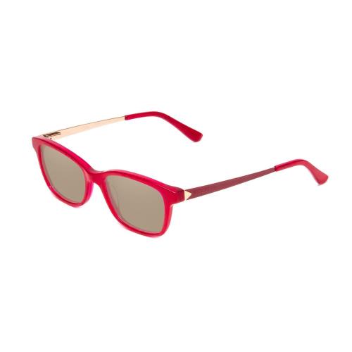 Guess GU9177 Women`s Cateye Polarized Sunglasses Crystal Pink Red 47mm 4 Options Amber Brown Polar