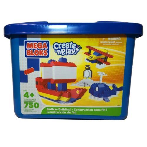Mega Bloks Create N Play Kids 4+ Up 750 Piece Set LM002951 1:1 Ratio 2012
