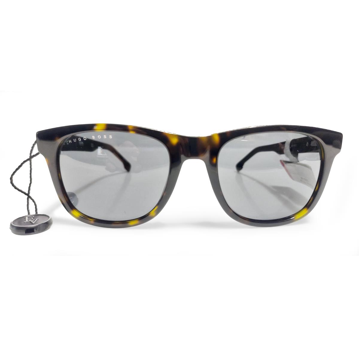 Hugo Boss 1039/S 086IR Dark Havana Sunglasses - Black Frame, Gray Lens