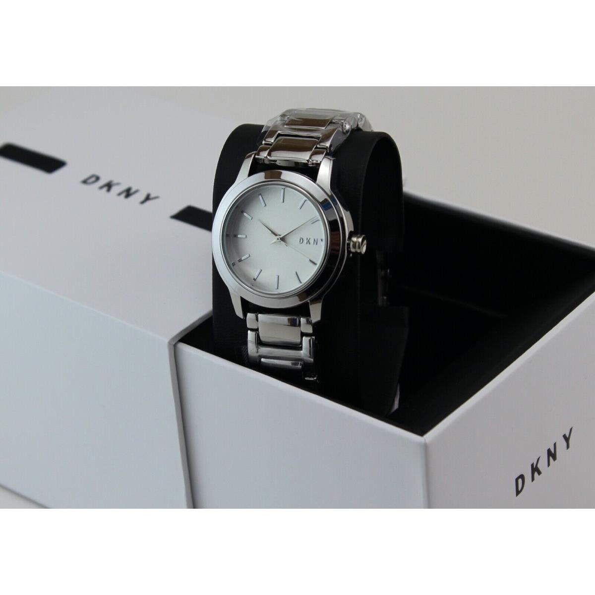 Dkny Tompkins Silver Ladies Women`s NY2209 Watch