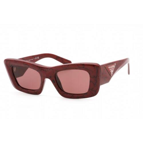 Prada PR13ZS-15D08S-50 Sunglasses Size 50mm 140mm 21mm Red Women