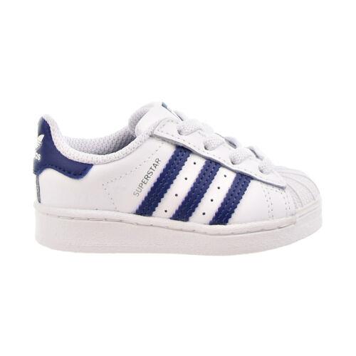 Adidas Superstar EL I Toddlers` Shoes Footwear White-night Sky Blue GZ2881