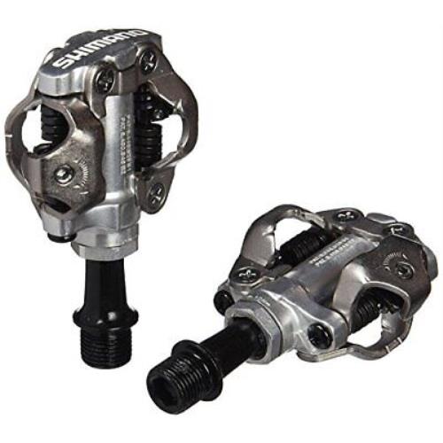 Shimano PD-M540 Mountain Bike Clipless Pedals - Silver w/ Cleats