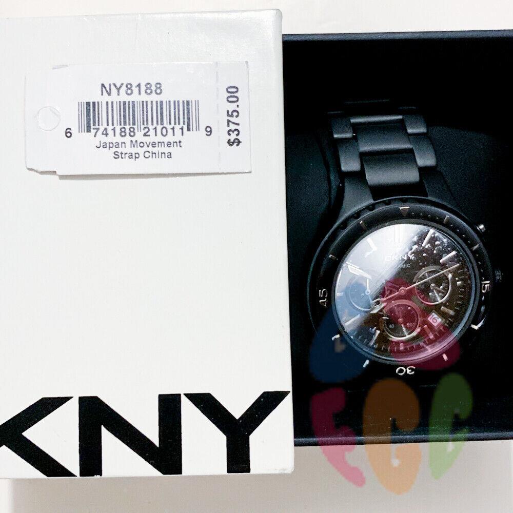 Dkny Chronograph Dial Gunmetal Ion-plated Mens Watch NY8188