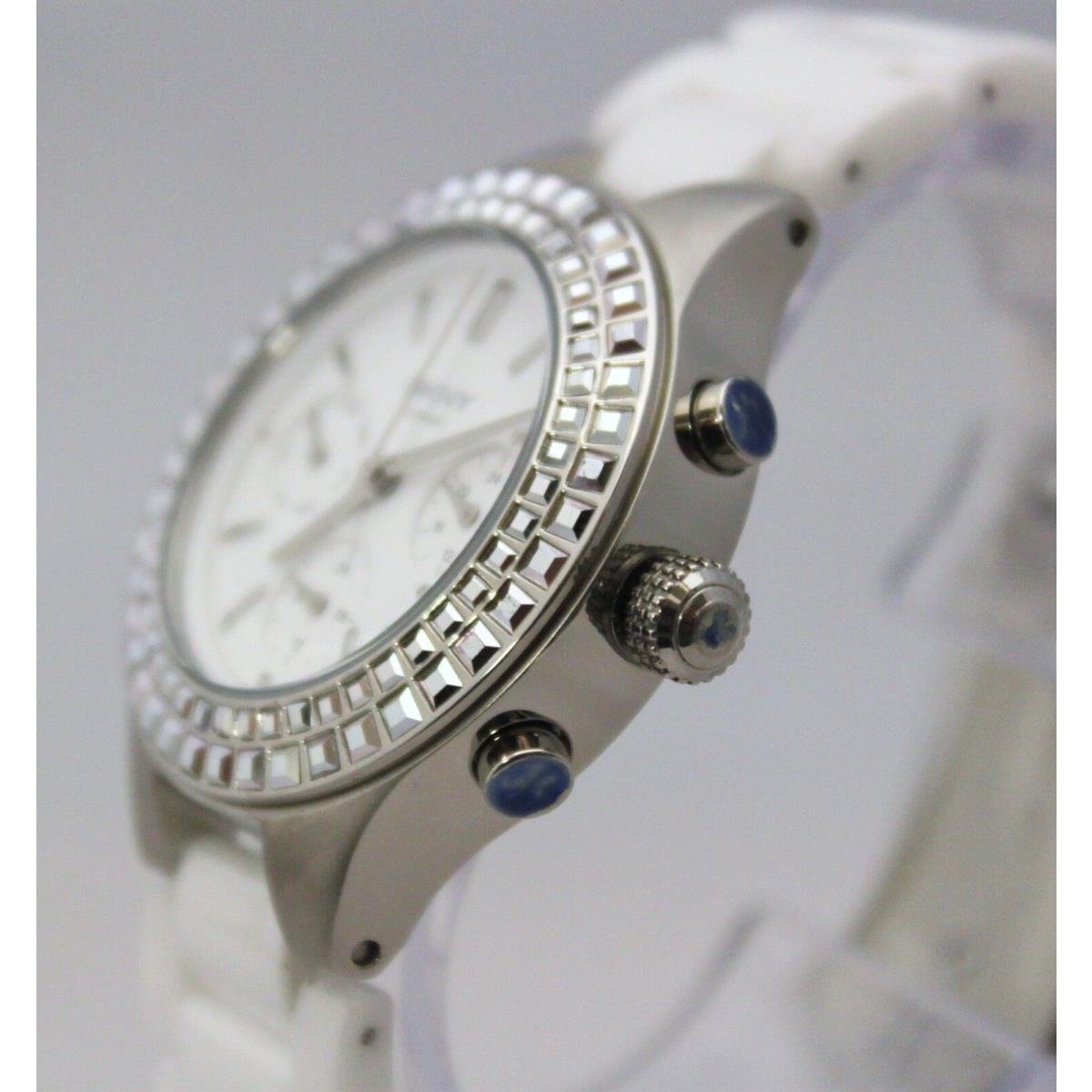DKNY watch  - White Face, White Dial, White Band