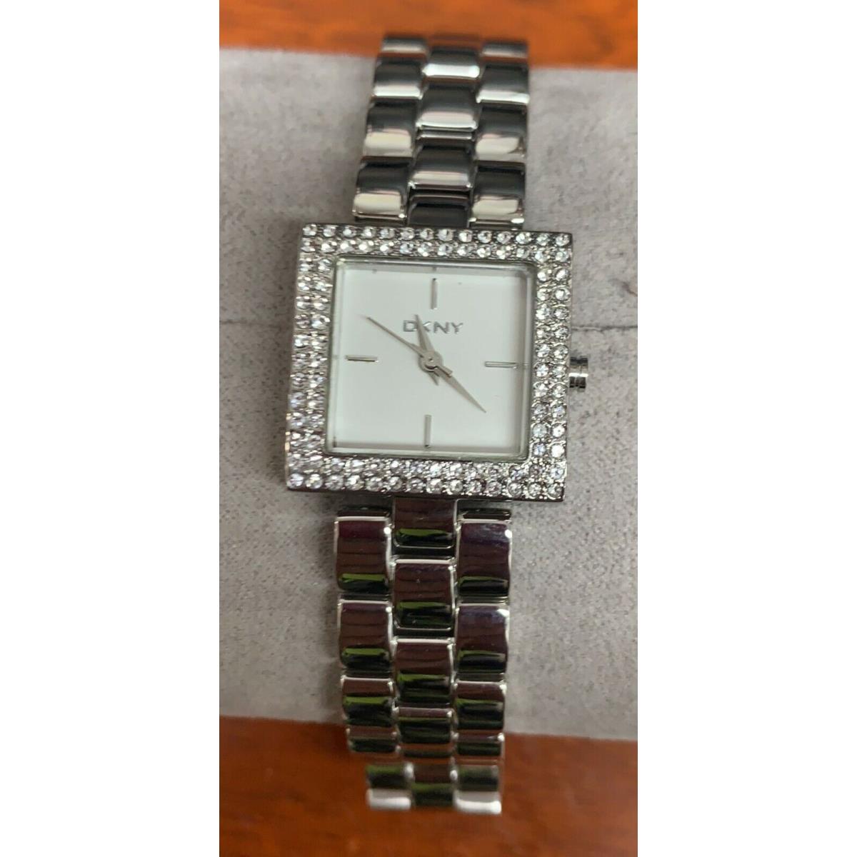 Dkny NY4881 Silver Dial Stainless Steel Women`s Watch