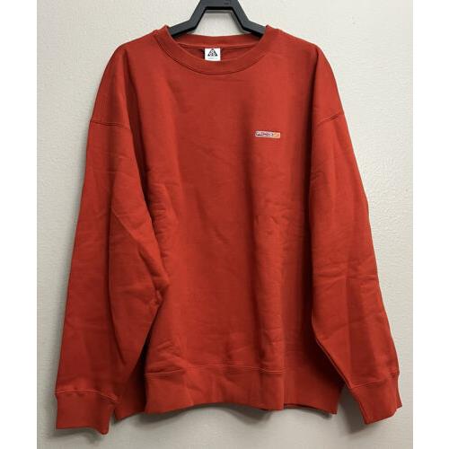 Nike Acg Therma-fit Heavyweight Crew Sweatshirt Sweater Size Xxl DM9941 671