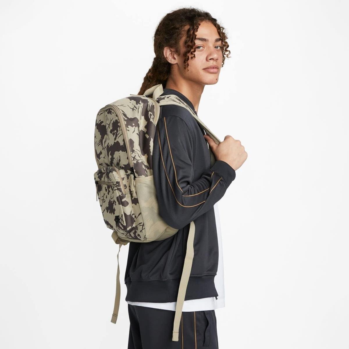 Nike Heritage 2.0 Camo Backpack Limestone/black DQ5931-250 One Size