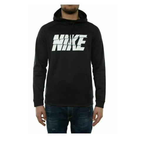 Nike Therma HD Men s Hoodie Black White 932009-010 Size 3XL