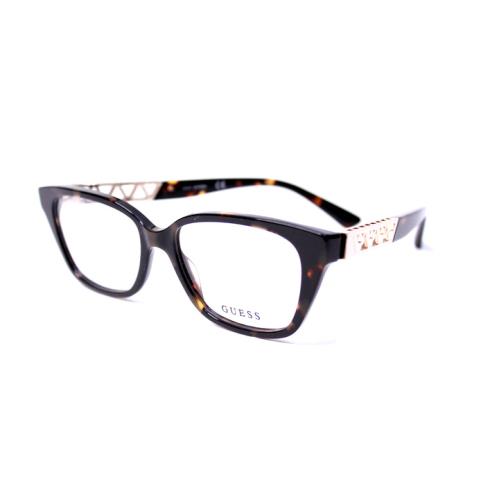 Guess GU2784 052 Eyeglasses Havana Size: 53- 16- 140