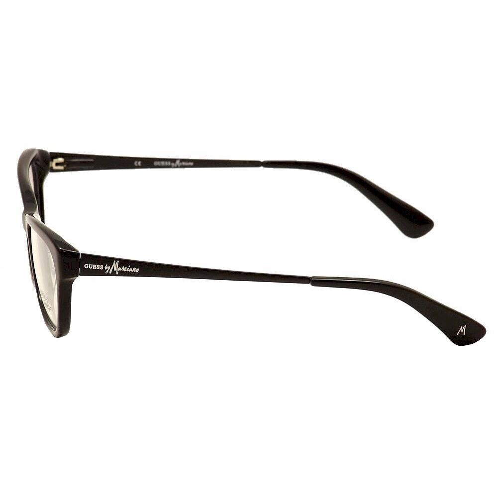 Guess By Marciano GM200 Blk Eyeglasses Women`s Black Full Rim Optical Frame 51mm