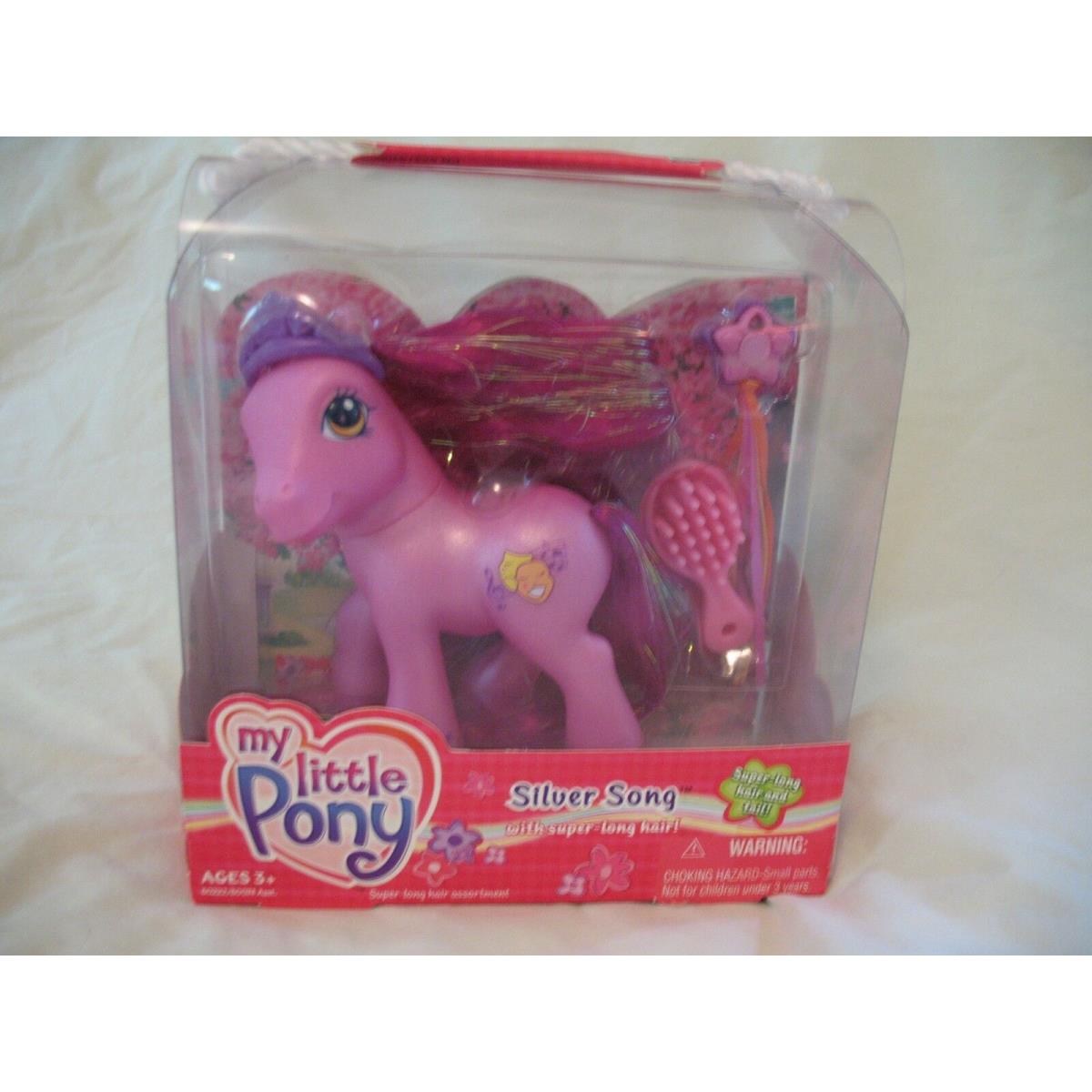 My Little Pony `silver Song` Beautiful G3 Release Super Long Hair