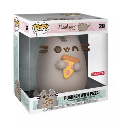 Funko Pop Pusheen The Cat - 10 Pusheen W/pizza Exclusive Vinyl Figure New