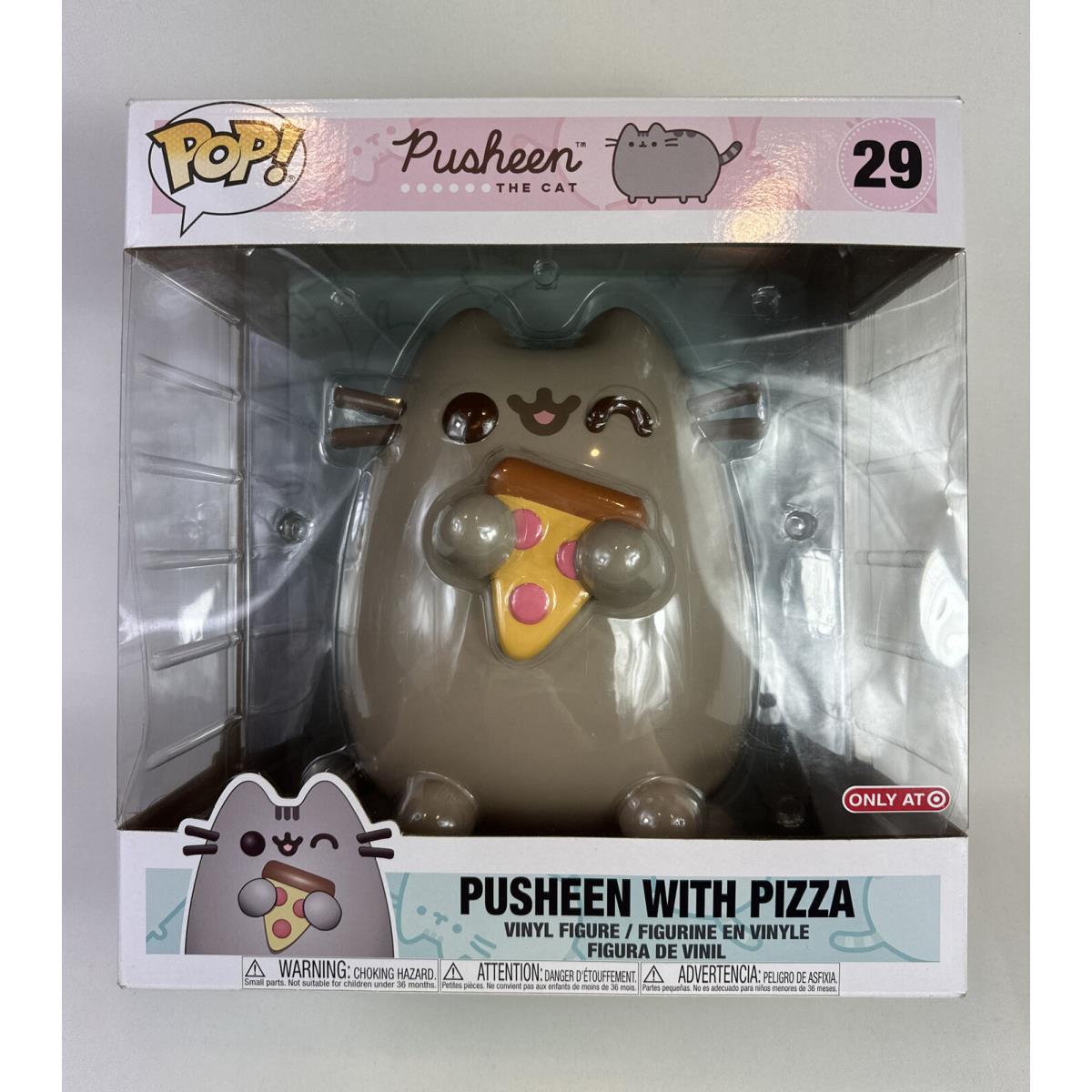 Funko Pop Pusheen The Cat - 10 Pusheen W/pizza Exclusive Vinyl Figure New