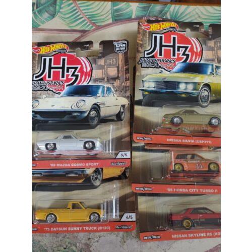 Hot Wheels 2020 Premium JH3 Japan Historics Complete Set OF 1-5