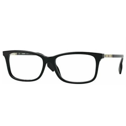 Burberry Eyeglasses BE2337F 3001 54mm Black / Demo Lens